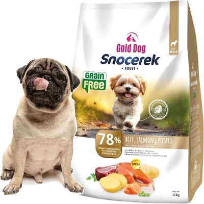 Gold Dog malé plemená hovädzie mäso 4 kg