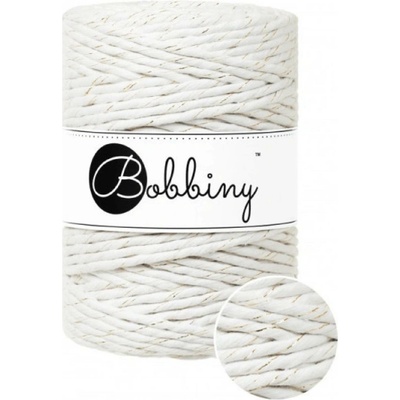 Bobbiny Macrame cord - 5mm Bobbiny - Macrame cord - 5mm: Golden off white