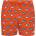Nike Мъжки бански шорти Nike Multi Print 5" Volley orange blaze