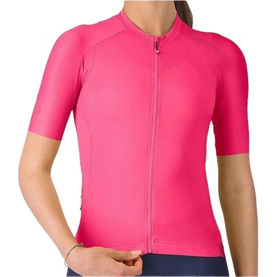 Castelli Дамска фланелка с къс ръкав за колоездене Castelli Women's Espresso 2 Jersey Cycling jersey - Rosa Giro (156-2747-0513)