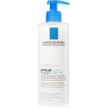 La Roche-Posay Lipikar Syndet AP+ почистващ крем-гел против възпаление и сърбеж 400ml