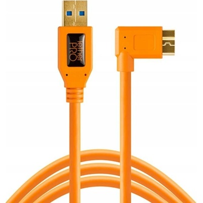 Tether Tools TET-CU61RT15-ORG USB 3.0 Micro-B pravá Angle 4,6m/15' ORG