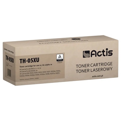 Compatible Универсален тонер Actis TH-05XU (заместител за HP 05X, CE505X, 80X, CF280X, TH-80X, стандартен, 7200 страници, черен) (TH-05XU)