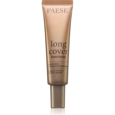 Paese Long Cover Luminous Foundation озаряващ фон дьо тен цвят 1.0 light beige 30ml