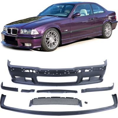 Angeleyes BMW E36 športový predný nárazník aj so spodným spojlerom