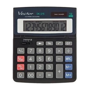 Vector KAV DK-215 BLK Calculator