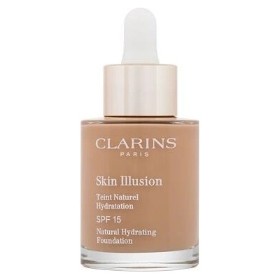 Clarins Skin Illusion Natural Hydrating SPF15 make-up na všetky typy pleti 112.3 Sandalwood 30 ml