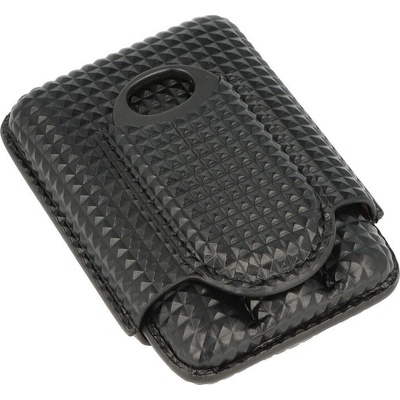 Angelo pouzdro na 3 doutníky diamond black III
