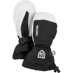 Hestra Детски ръкавици Hestra Kid's Army Leather Heli Ski Mitt Gloves - Black - размер 7 (EU) (202-1168-0115)