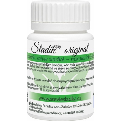 Salvia Paradise Stévie sladká Sladík 100% extrakt 10 g