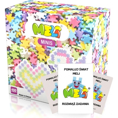 MELI Minis Pastel bloky 400 ks