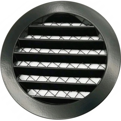 Ventishop ALKRc 200 mm kruhová se sítem černá
