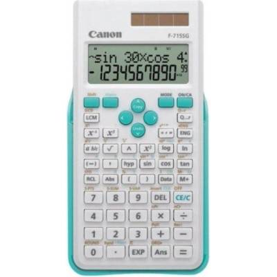 Научен калкулатор Canon F-715SG в бяло-синьо