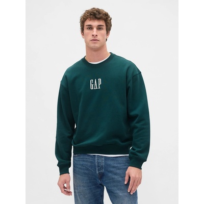 GAP Oversize mikina Heavyweight zelená