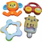 Manyuk Toys Комплект дрънкалки за бебе - 4 бр (8444)