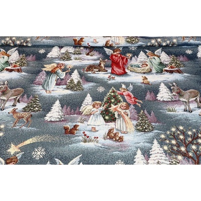 Gobelínová metráž Eden 1208, š. 140 cm Vícebarevná Šířka 140 cm