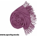 Carlo Romani Dámská fialovo růžová pašmína P80