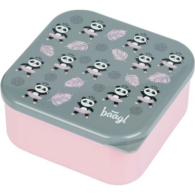 Baagl A-35377 Panda desiatový box 4 v 1 13 x 13 x 6,5 cm