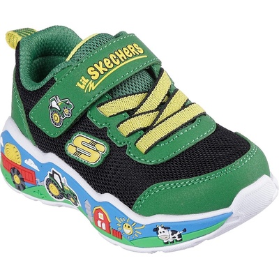 Skechers Детски маратонки Skechers John Deere Gore & Strap Sneaker W T Low-Top Trainers Boys - Green/Black