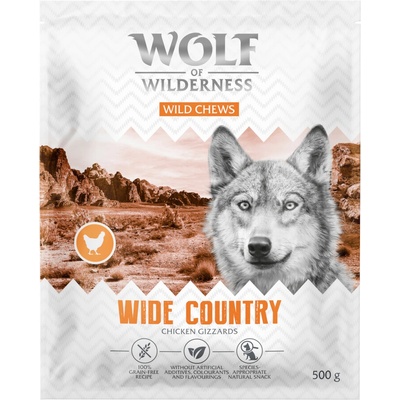 Wolf of Wilderness "Wide Country" kuracie žalúdky 3 x 500 g