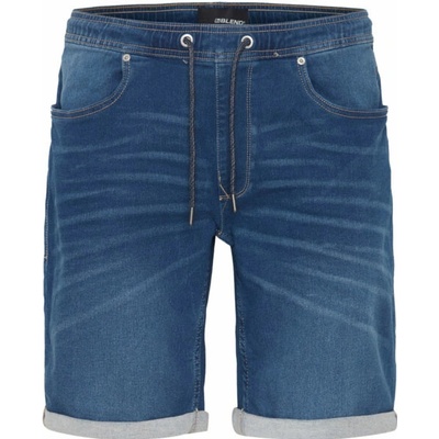Blend DENIM JOGG SHORTS TWISTER FIT modrá