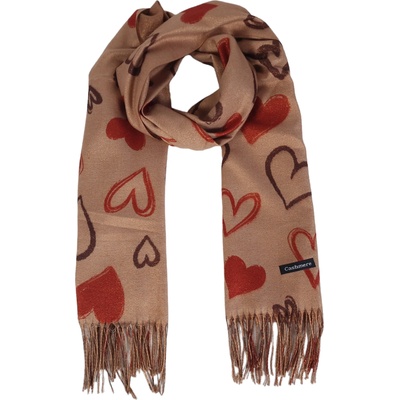 Дамски шал с сърца - Evelina