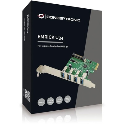 Conceptronic EMRICK02G интерфейс карта/адаптер Вътрешна USB 3.2 Gen 1 (3.1 Gen 1) (EMRICK02G)