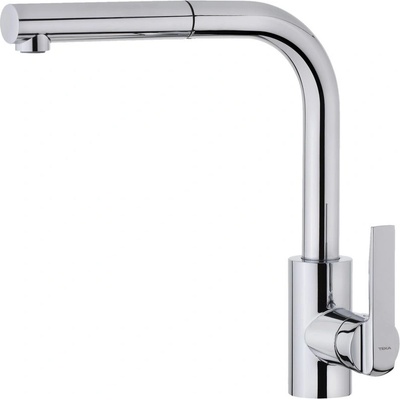 Strohm Teka Кухненски смесител Teka IN 938 Pull-out, Изтеглящ се душ, Въртящ се чучур, Инокс (53938120I)