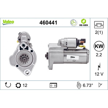 VALEO Štartér 460441