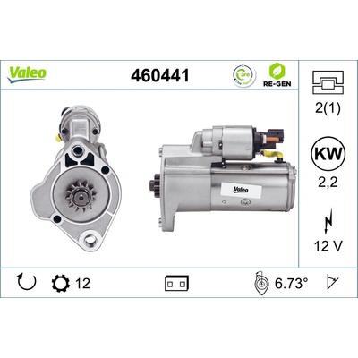 VALEO Štartér 460441