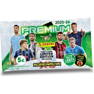 PANINI Serie A 20252026 ADRENALYN PREMIUM PACKET