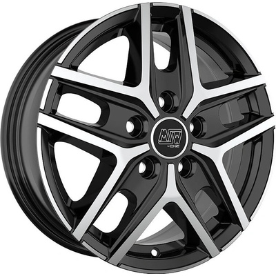 MSW 40 6.5x16 5x130 ET65 gloss black FULL POLISHED