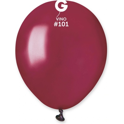 Svet balonku Balónik pastelový víno 13 cm
