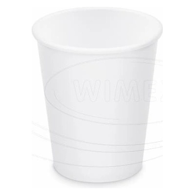 Wimex Papierový pohár biely O80mm 280ml `M: 0,2L 8oz`
