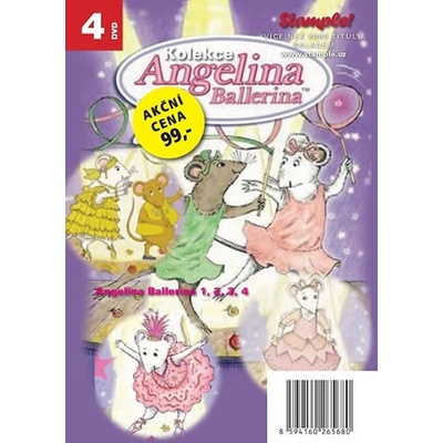 Angelina Ballerina - Kolekce 4 DVD
