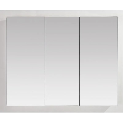 Inter Ceramic Огледален PVC шкаф ICMC 10061W UP, 100x13x60см (10061W UP)