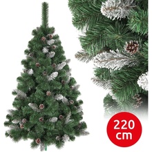 ANMA Vánoční stromek SNOW 220 cm borovice AM0061