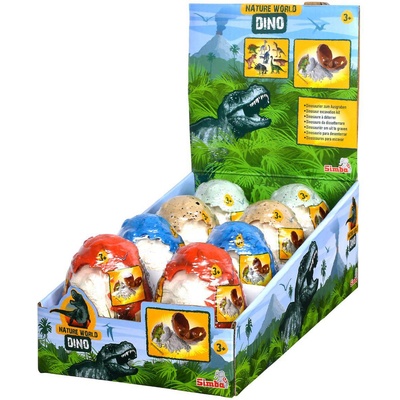 Комплект за разкопки Simba Toys - Nature World, Dino, 8 вида, асортимент (104342540)