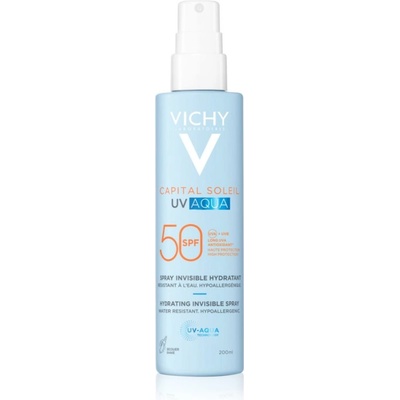 Vichy Capital Soleil UV Aqua защитен спрей с хидратиращ ефект SPF 50 200ml