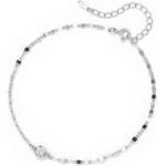 Silenti Jewelry Сребърна гривна за крак "Изживяване