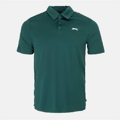 Golf Solid Polo Mens - Green