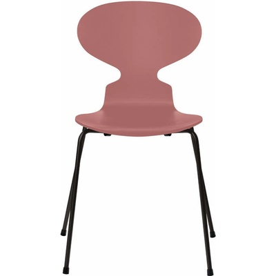 Fritz Hansen Ant 3101 lacquered wild rose / black