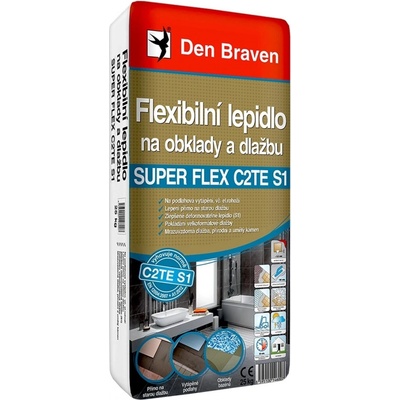 Debbex SUPER FLEX C2TES1 Flexibilné lepidlo na obklady a dlažbu 25 kg