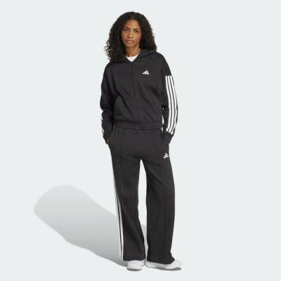 Adidas dámske tepláky s kapucňou čierne