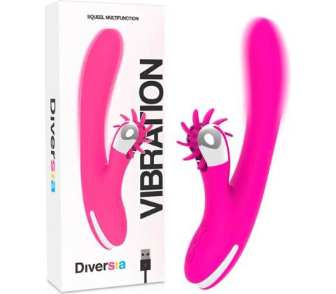 Diversia Bunny Vibrating 24 Cm