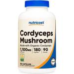 Nutricost Имунитет и енергия - Кордицепс, 550 mg х 180 капсули (67081 (305201) NC)