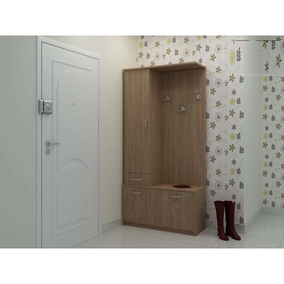 DST Портманто Prestige-dst, дъб амбер