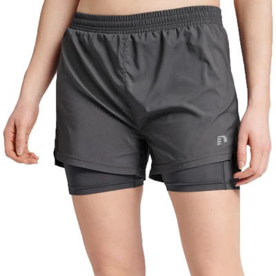 Newline Шорти Newline WOMEN 2-IN-1 RUNNING SHORTS Сребърно Velikost XS