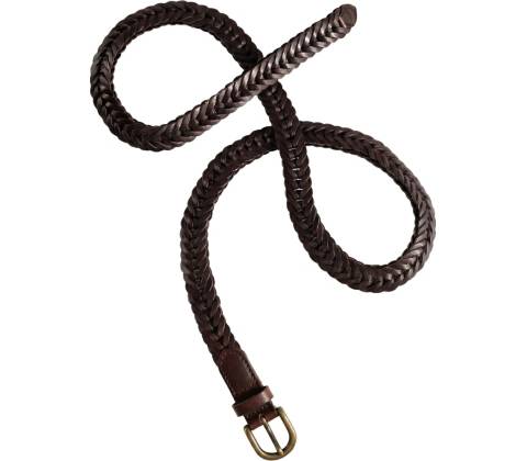 Pásek Single Link Dark Brown