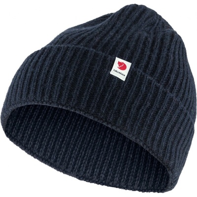 Fjällräven čepice Logo Tab Dark Navy